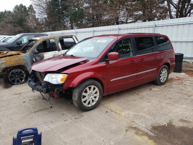 2C4RC1BG7ER168570 - 2014 CHRYSLER TOWN & COU TOURING MAROON photo 1