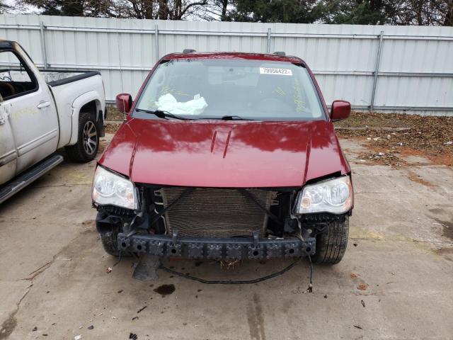 2C4RC1BG7ER168570 - 2014 CHRYSLER TOWN & COU TOURING 栗色 照片 5