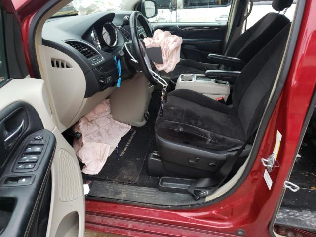 2C4RC1BG7ER168570 - 2014 CHRYSLER TOWN & COU TOURING 栗色 照片 7