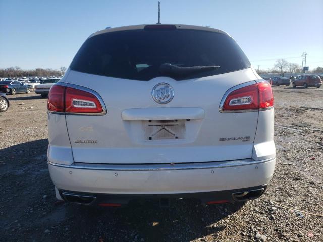 5GAKVCKDXGJ239198 - 2016 BUICK ENCLAVE WHITE photo 6