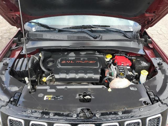 3C4NJDCB3MT586161 - 2021 JEEP COMPASS LIMITED BURGUNDY photo 12