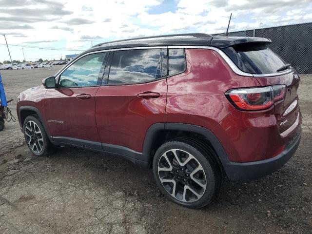 3C4NJDCB3MT586161 - 2021 JEEP COMPASS LIMITED BURGUNDY photo 2