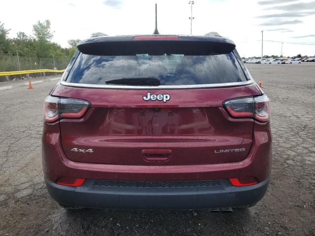 3C4NJDCB3MT586161 - 2021 JEEP COMPASS LIMITED BURGUNDY photo 6