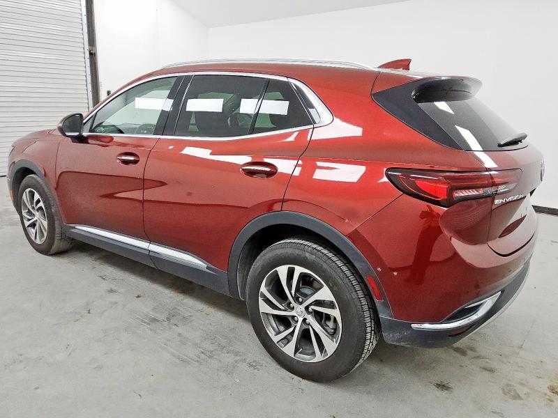LRBFZNR42PD066179 - 2023 BUICK ENVISION ESSENCE Бордовий фото 2