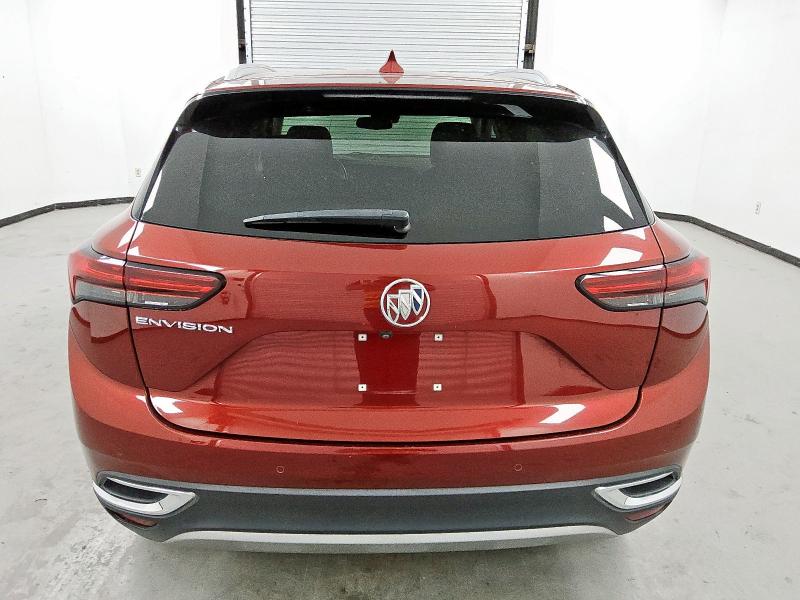 LRBFZNR42PD066179 - 2023 BUICK ENVISION ESSENCE Бордовий фото 6