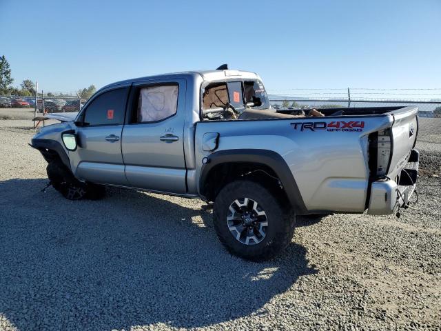 5TFCZ5AN2KX179212 - 2019 TOYOTA TACOMA DOUBLE CAB Plata foto 2