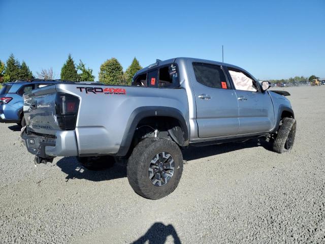 5TFCZ5AN2KX179212 - 2019 TOYOTA TACOMA DOUBLE CAB Plata foto 3