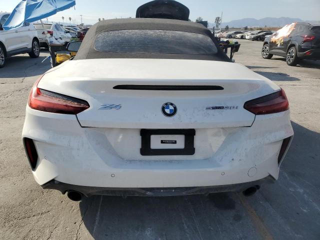 WBAHF3C52KWW42632 - 2019 BMW Z4 SDRIVE30I WHITE photo 6