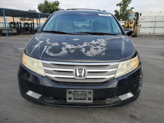5FNRL5H90BB028965 - 2011 HONDA ODYSSEY TOURING BLACK photo 5