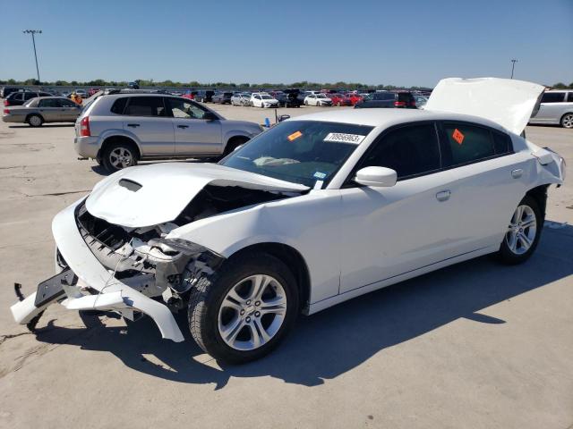 2C3CDXBG2KH644106 - 2019 DODGE CHARGER SXT WHITE photo 1