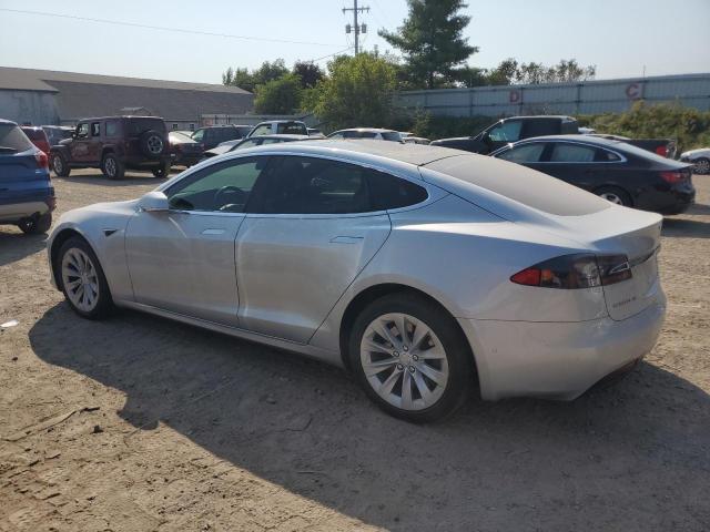 5YJSA1E27HF185120 - 2017 TESLA MODEL S SILVER photo 2