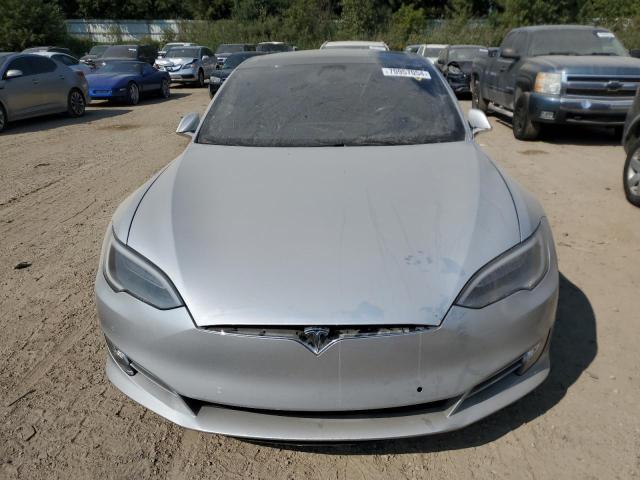 5YJSA1E27HF185120 - 2017 TESLA MODEL S SILVER photo 5