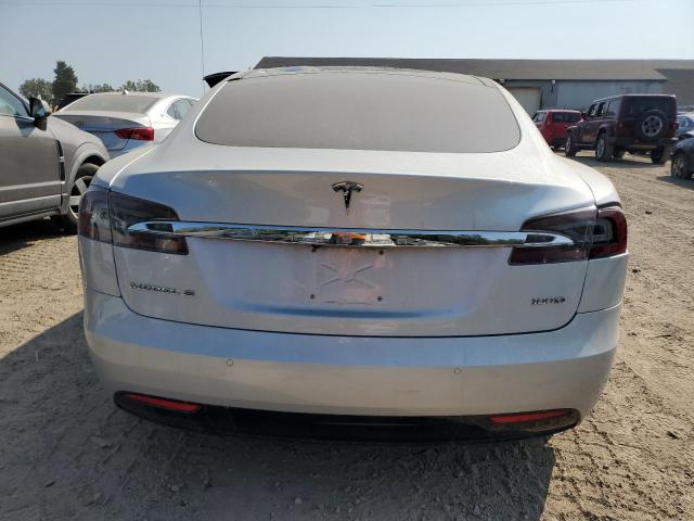 5YJSA1E27HF185120 - 2017 TESLA MODEL S SILVER photo 6