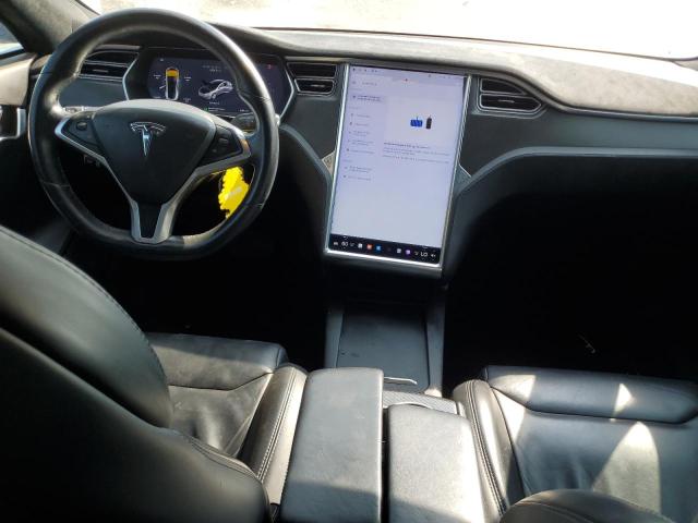 5YJSA1E27HF185120 - 2017 TESLA MODEL S SILVER photo 8