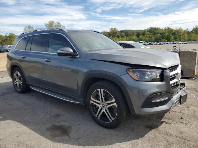 4JGFF5KE3MA531817 - 2021 MERCEDES-BENZ GLS 450 4MATIC GRAY photo 4