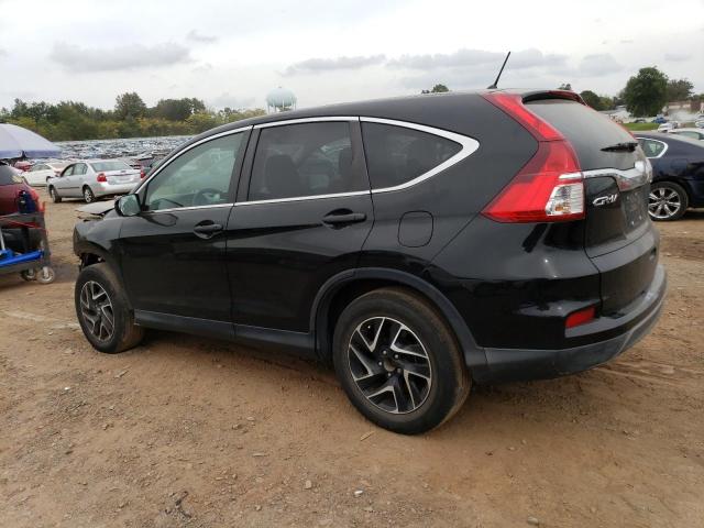 5J6RM4H43GL039291 - 2016 HONDA CR-V SE BLACK photo 2