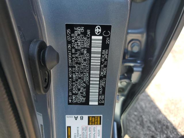 JTDBCMFEXS3107309 - 2025 TOYOTA COROLLA LE GRAY photo 13