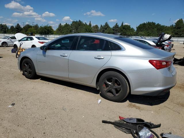 1G1ZB5ST1JF269847 - 2018 CHEVROLET MALIBU LS ვერცხლისფერი ფოტო 2