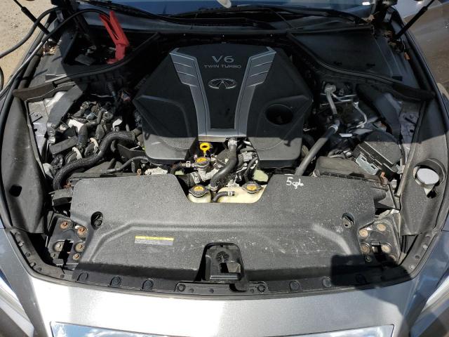JN1EV7AR8JM442907 - 2018 INFINITI Q50 LUXE GRAY photo 11