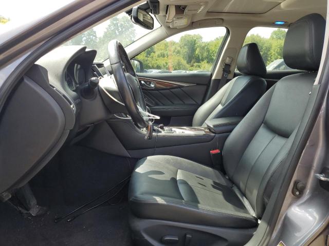 JN1EV7AR8JM442907 - 2018 INFINITI Q50 LUXE GRAY photo 7