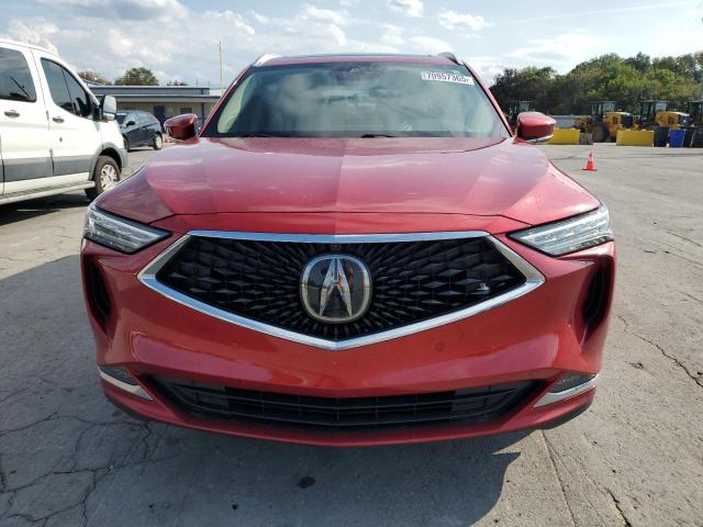 5J8YE1H80PL011692 - 2023 ACURA MDX ADVANCE RED photo 5