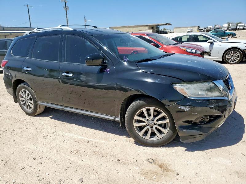 5N1AR2MM9EC656041 - 2014 NISSAN PATHFINDER S BLACK photo 4