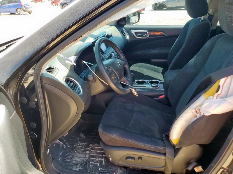 5N1AR2MM9EC656041 - 2014 NISSAN PATHFINDER S BLACK photo 7