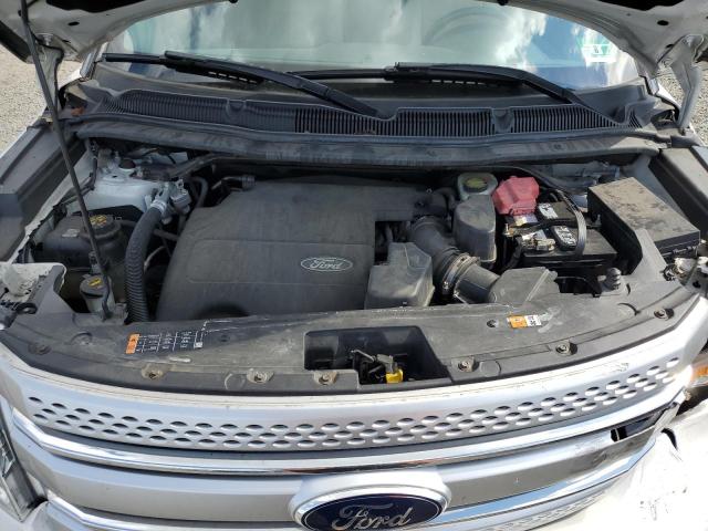 1FM5K8D89FGA60126 - 2015 FORD EXPLORER XLT WHITE photo 12