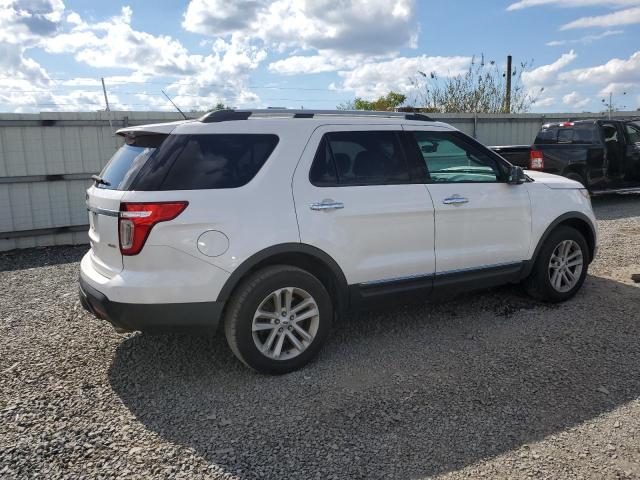 1FM5K8D89FGA60126 - 2015 FORD EXPLORER XLT WHITE photo 3