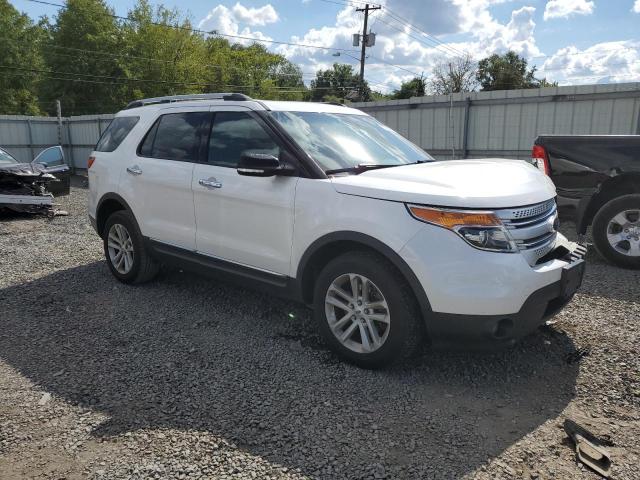 1FM5K8D89FGA60126 - 2015 FORD EXPLORER XLT WHITE photo 4