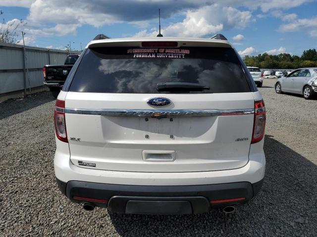 1FM5K8D89FGA60126 - 2015 FORD EXPLORER XLT WHITE photo 6