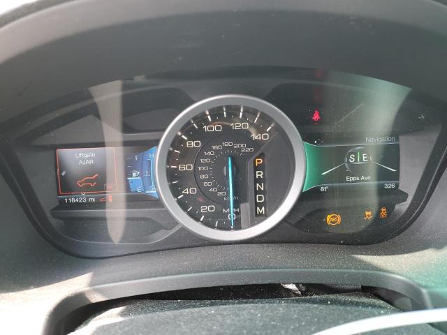 1FM5K8D89FGA60126 - 2015 FORD EXPLORER XLT WHITE photo 9