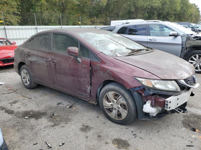 19XFB2F56FE070329 - 2015 HONDA CIVIC LX MAROON photo 4