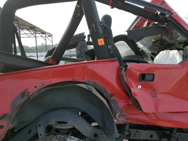 1J4FA29SX6P746764 - 2006 JEEP WRANGLER / SE RED photo 10