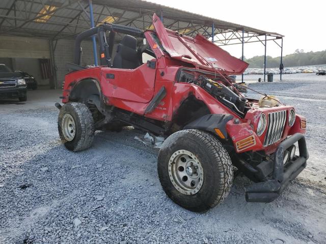 1J4FA29SX6P746764 - 2006 JEEP WRANGLER / SE RED photo 4