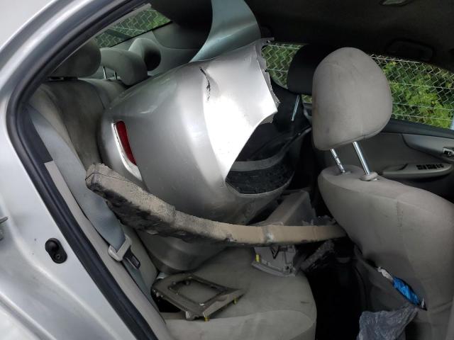 2T1BU4EEXDC121753 - 2013 TOYOTA COROLLA BASE 银色 照片 10