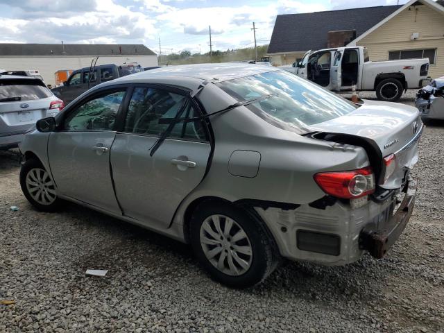 2T1BU4EEXDC121753 - 2013 TOYOTA COROLLA BASE 银色 照片 2