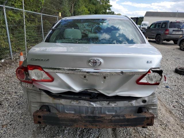 2T1BU4EEXDC121753 - 2013 TOYOTA COROLLA BASE 银色 照片 6