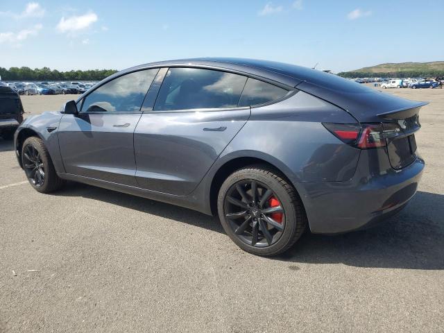 5YJ3E1EC8NF170915 - 2022 TESLA MODEL 3 Сұр фото 2