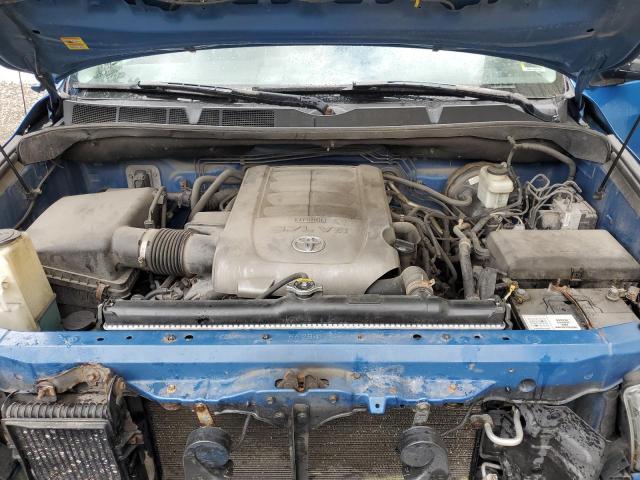 5TBBV54127S451568 - 2007 TOYOTA TUNDRA DOUBLE CAB SR5 BLUE photo 11