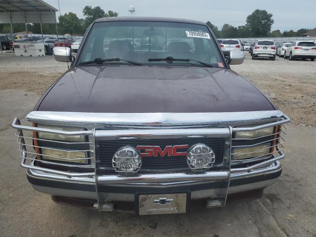 1GDDC14K3PZ530152 - 1993 GMC SIERRA C1500 BURGUNDY photo 5