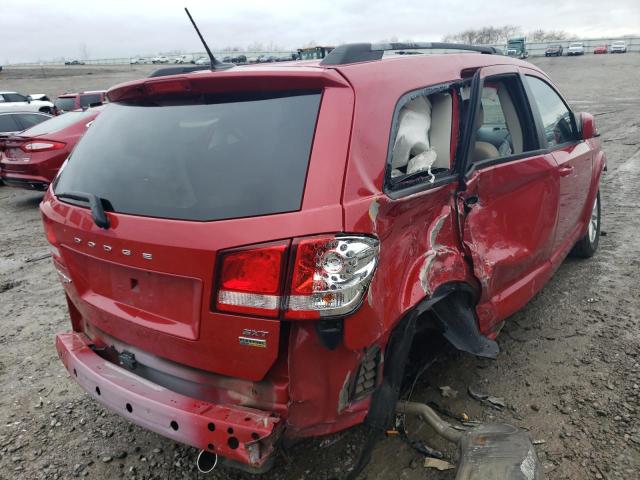 3C4PDCBG5HT572145 - 2017 DODGE JOURNEY SXT RED photo 3