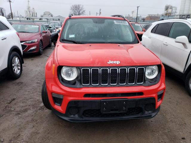 ZACNJAAB1LPL23235 - 2020 JEEP RENEGADE SPORT RED photo 5