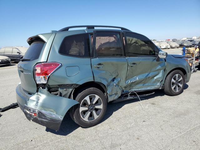 JF2SJAEC1JH590180 - 2018 SUBARU FORESTER 2.5I PREMIUM Yaşıl foto 3