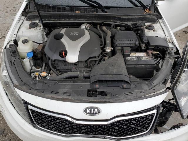 5XXGR4A63CG034113 - 2012 KIA OPTIMA SX WHITE photo 11