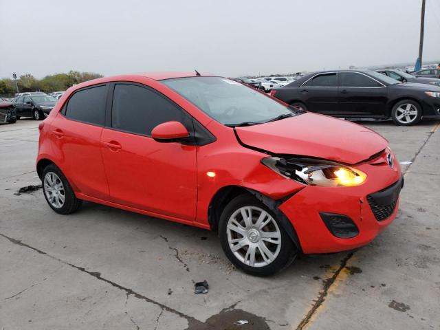 JM1DE1KY4C0142836 - 2012 MAZDA MAZDA2 RED photo 4