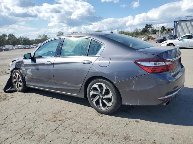 1HGCR3F8XHA037307 - 2017 HONDA ACCORD EXL GRAY photo 2