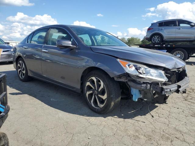 1HGCR3F8XHA037307 - 2017 HONDA ACCORD EXL GRAY photo 4