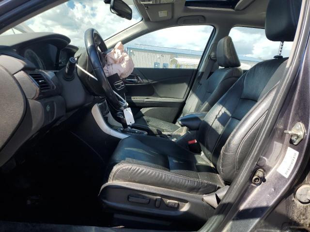 1HGCR3F8XHA037307 - 2017 HONDA ACCORD EXL GRAY photo 7