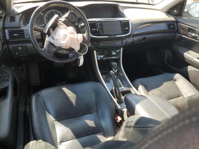 1HGCR3F8XHA037307 - 2017 HONDA ACCORD EXL GRAY photo 8